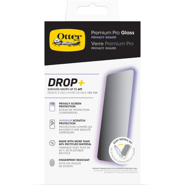 OtterBox Premium Pro Glass Privacy Screen Protector For iPhone 15/16 - Clear